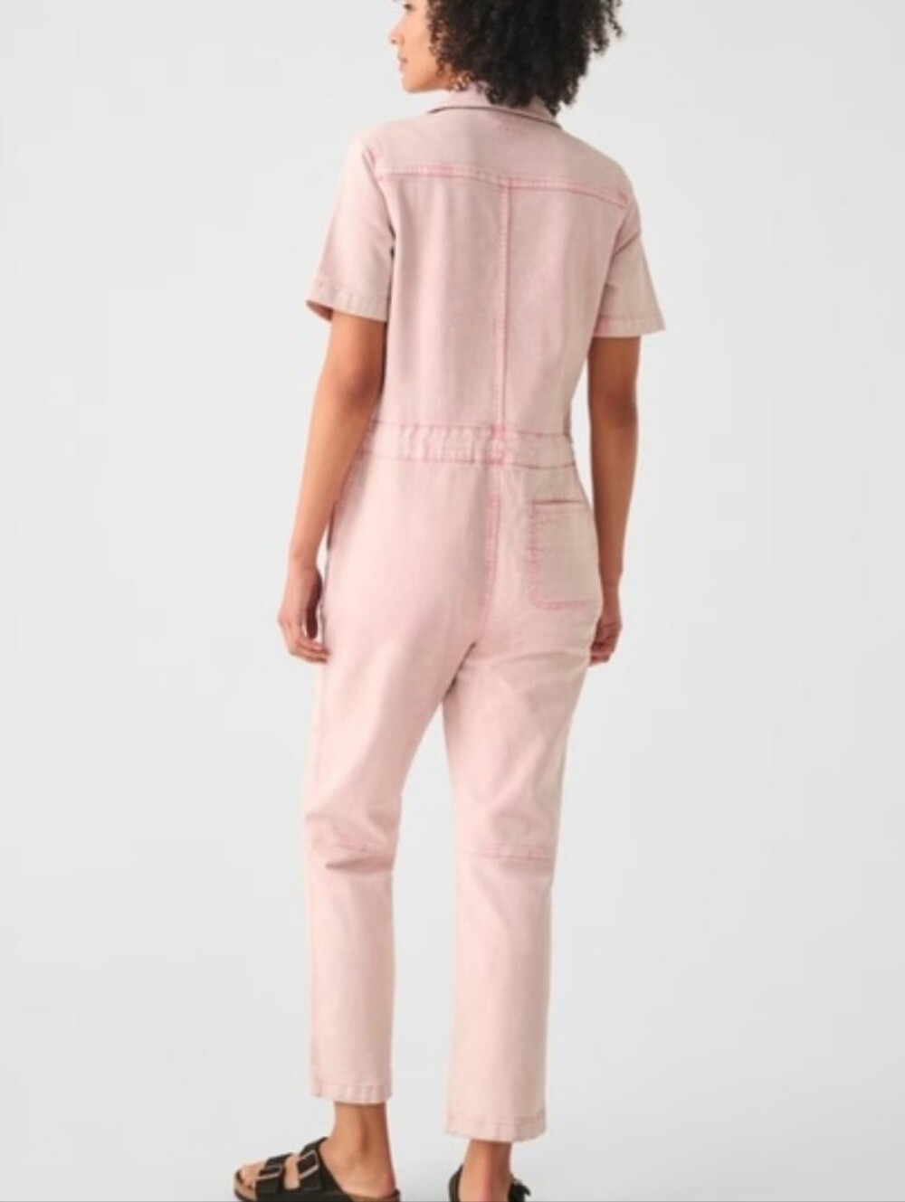 Faherty Pink Jumpsuit - Picture 2 of 6